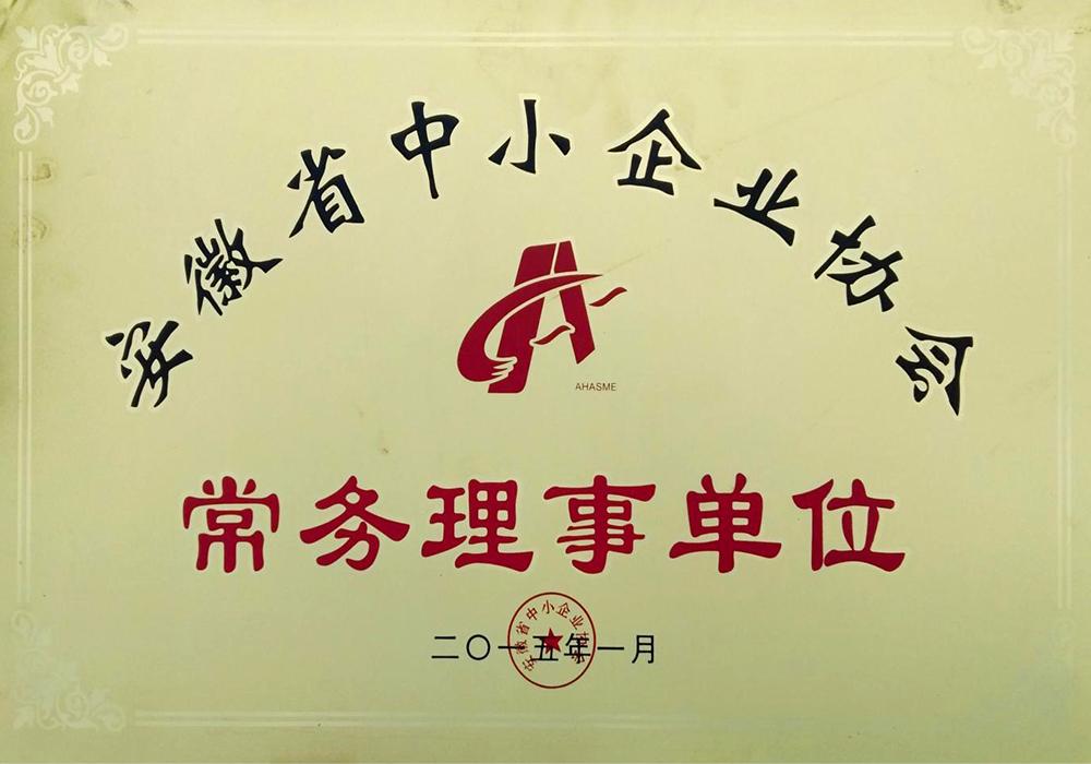安徽省中小企業協會常務理事單位